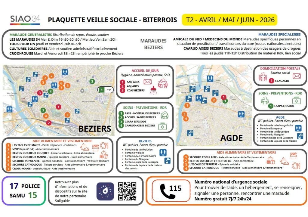 Plaquette Veille Sociale - Bitterois